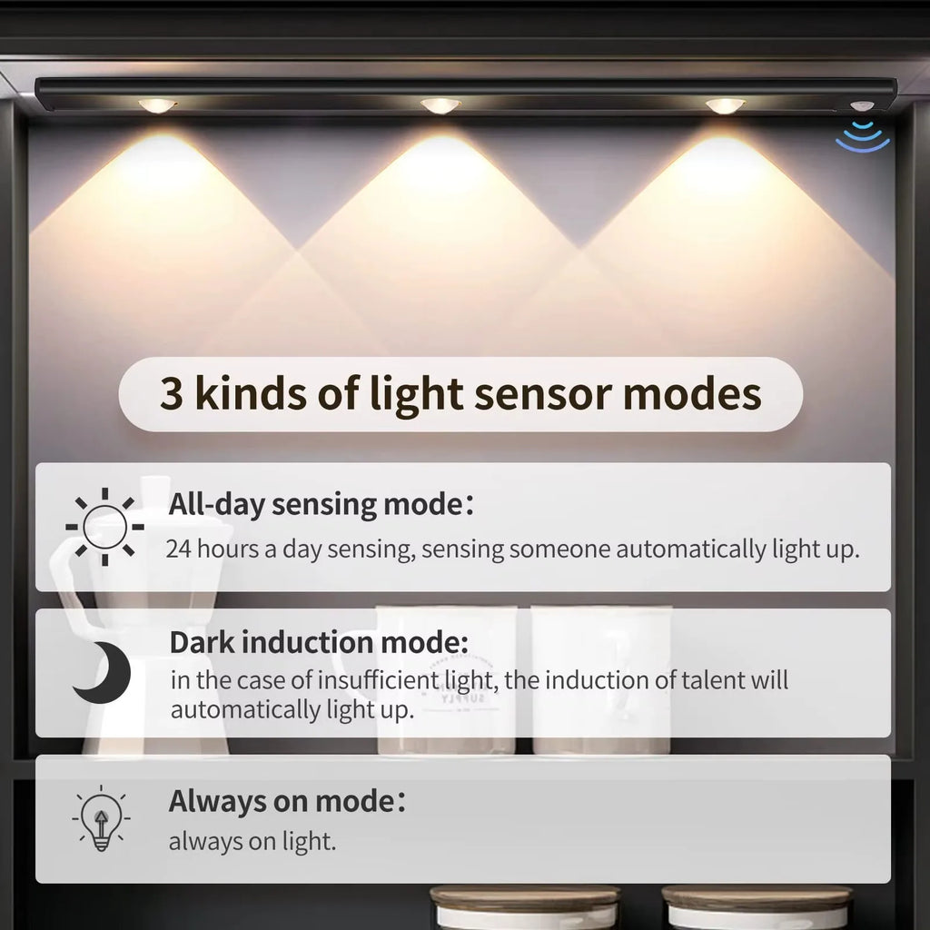 Wireless Motion Sensor LED Cabinet Light
