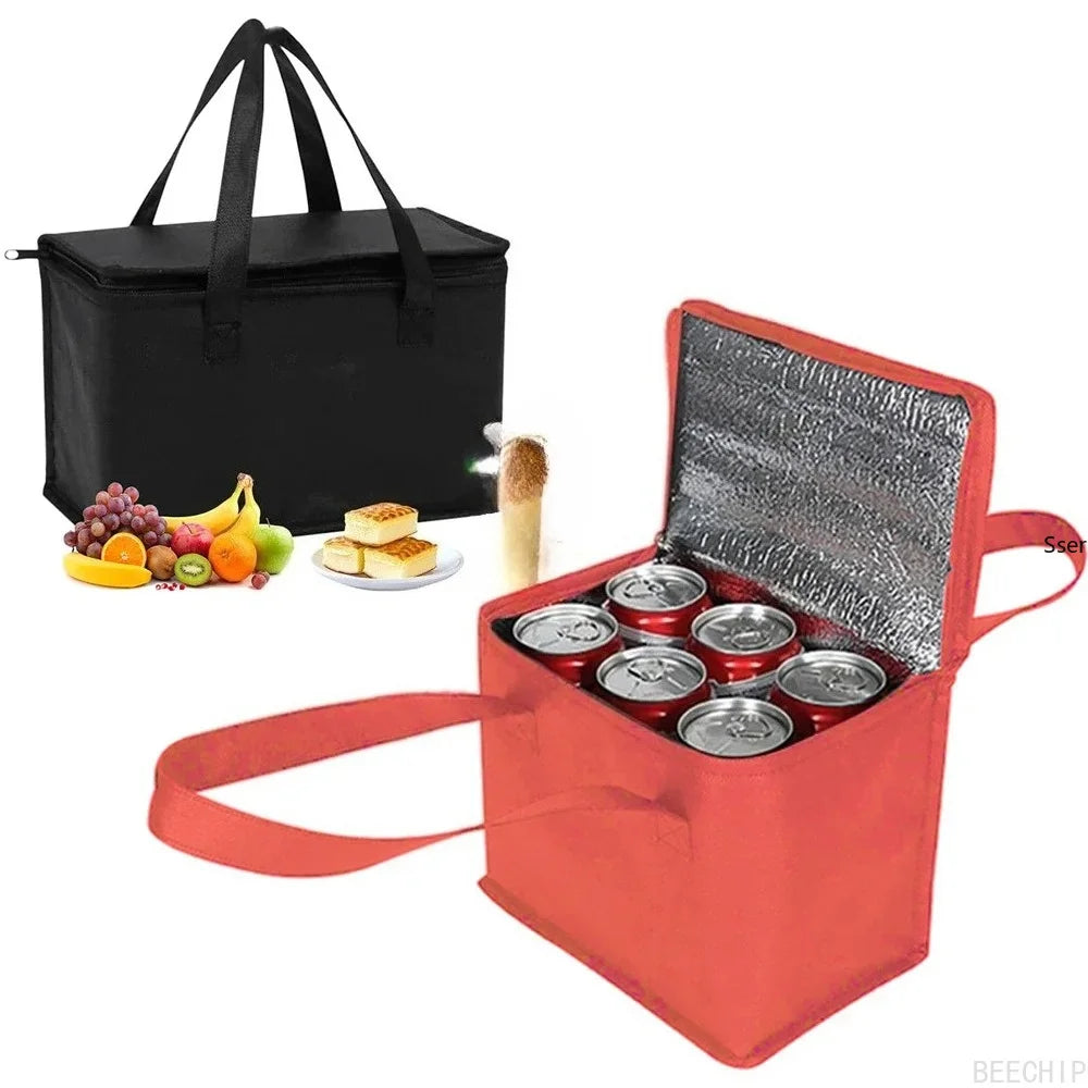 HomeAura Insulated Lunch Cooler Bag – Portable Picnic & Food Storage Tote