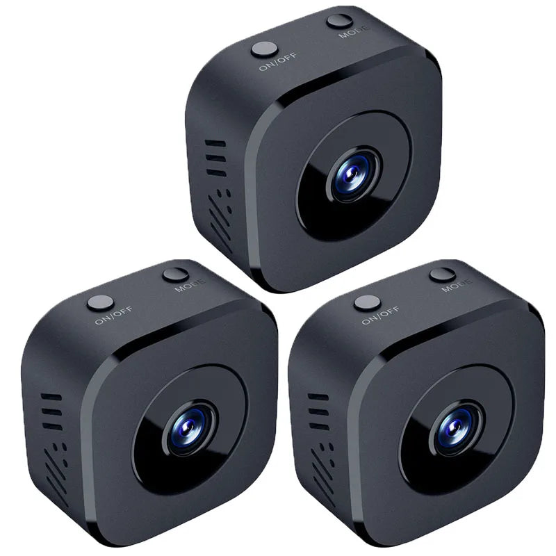 HomeAura™ Smart Security Camera – HD Night Vision & Motion Detection