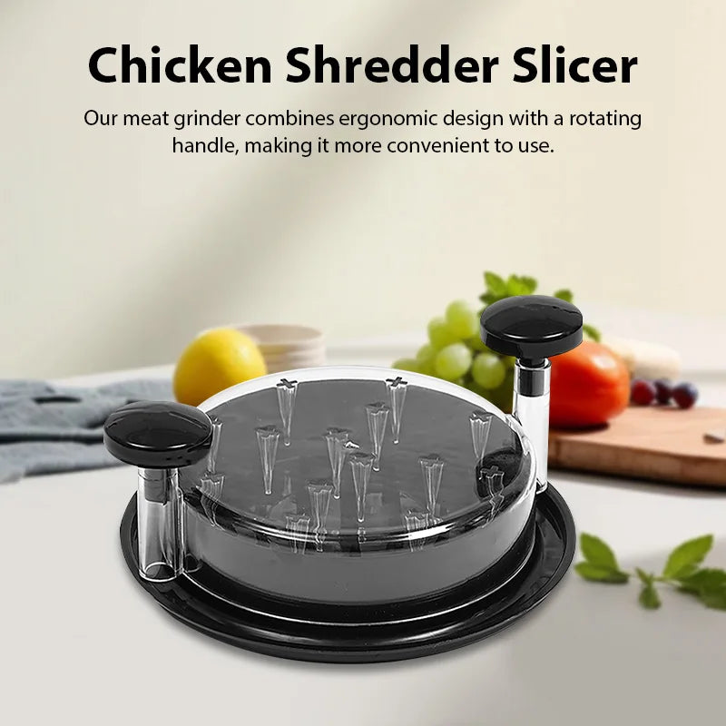 HomeAura Chicken Shredder Tool – Quick Meat Shredder for Chicken, Pork & Beef