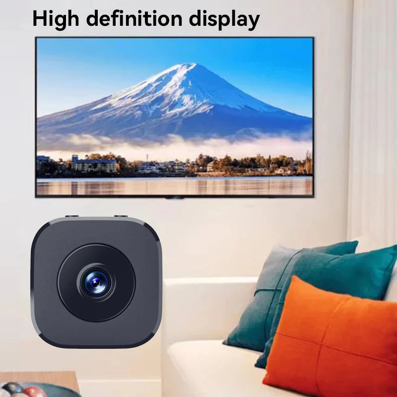 HomeAura™ Smart Security Camera – HD Night Vision & Motion Detection