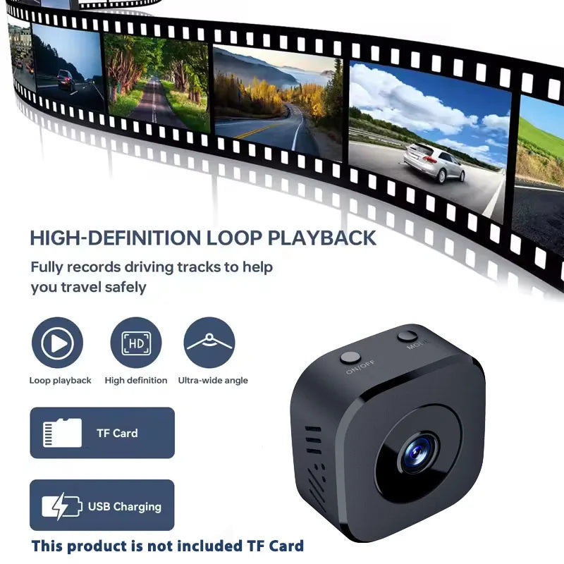 HomeAura™ Smart Security Camera – HD Night Vision & Motion Detection